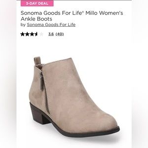 Milo Womens Ankle Boots